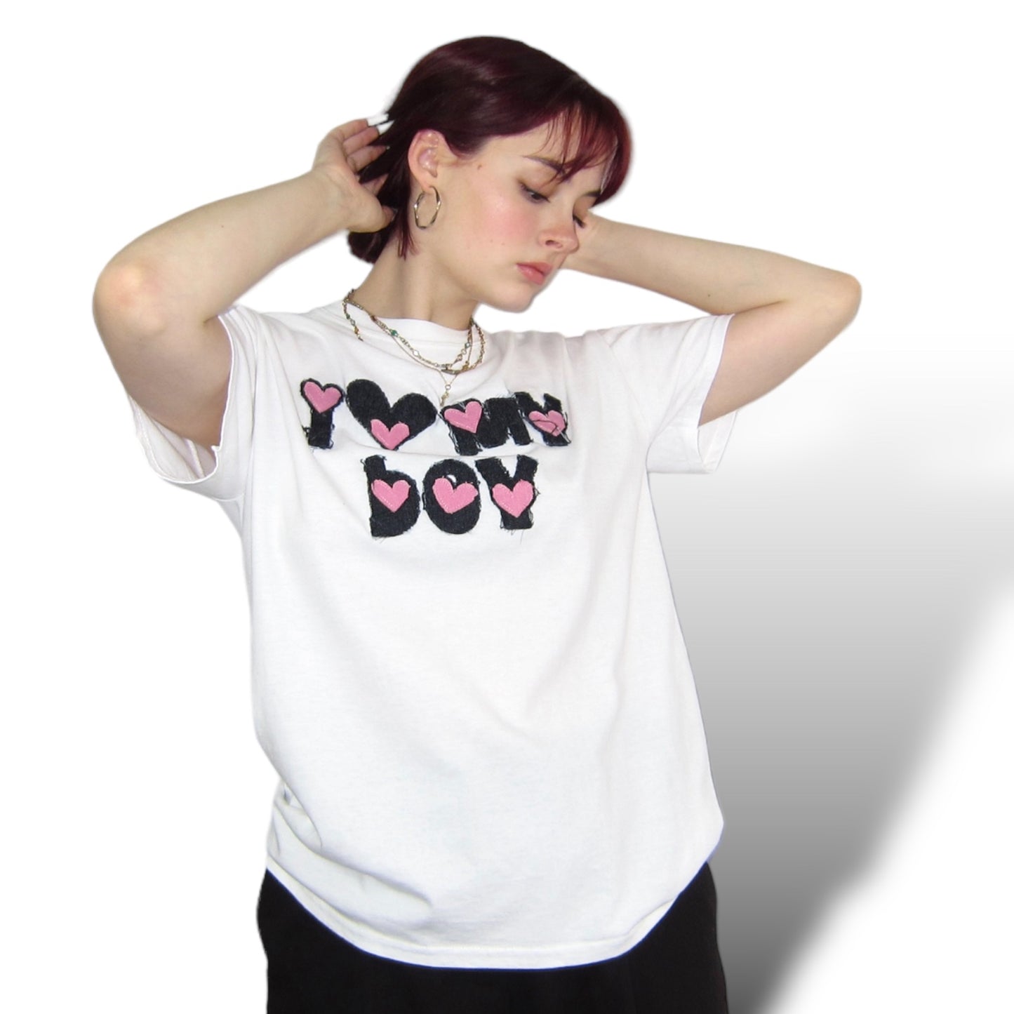 Tee-shirt « I <3 my boy »