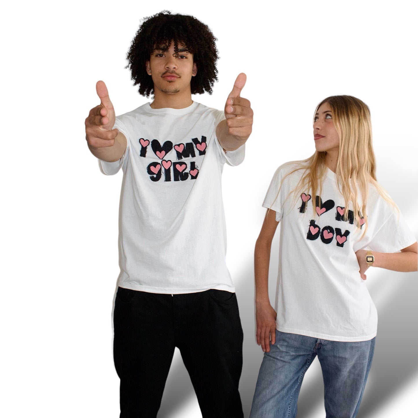 Tee-shirt « I <3 my girl »