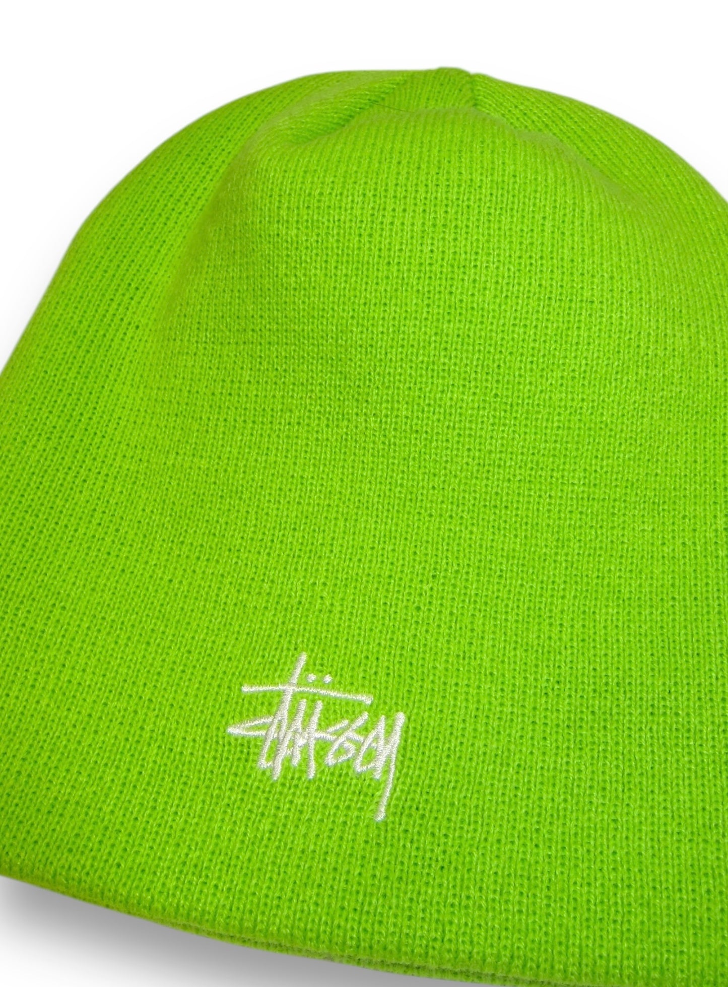 Bonnet « Stussy » lime