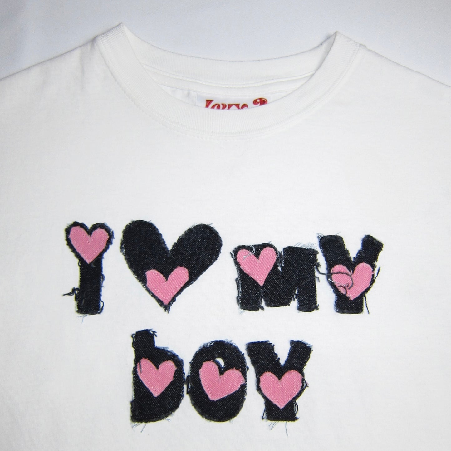 Tee-shirt « I <3 my boy »