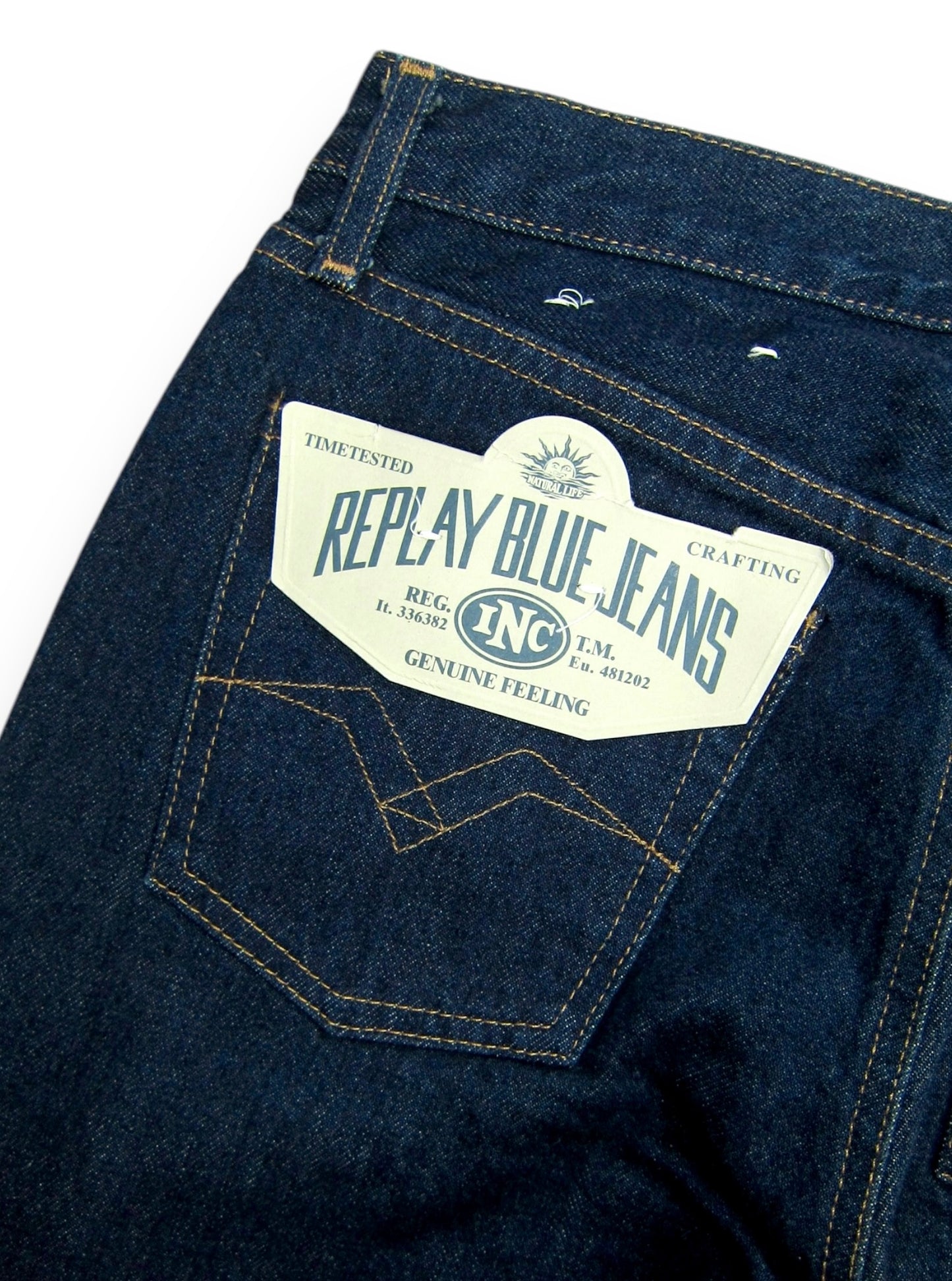 Jean bleu marine « Replay »